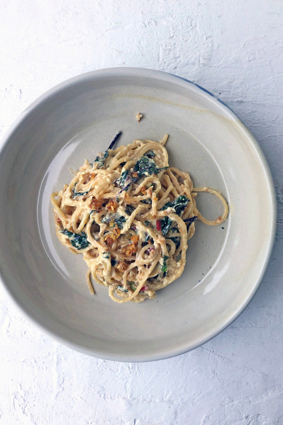 Swiss Chard, Ricotta + Lemon Pasta