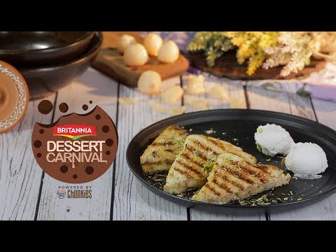 Quick & Easy Dates & lychee Stuffed Toast Recipe By Kamini Patel | Britannia Dessert Carnival