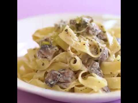 The Pasta Series: Creamy Mushroom Fettuccine | Kitchen Therapy by Kamini Patel