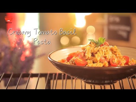 Creamy Tomato Basil Pasta | EASY Red Sauce Pasta Recipe By Chef Kamini | Vegetarian Pasta Recipe