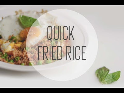 The Rice Series: Quick Fried Rice | Kitchen Therapy by Kamini Patel | 30 minute meal