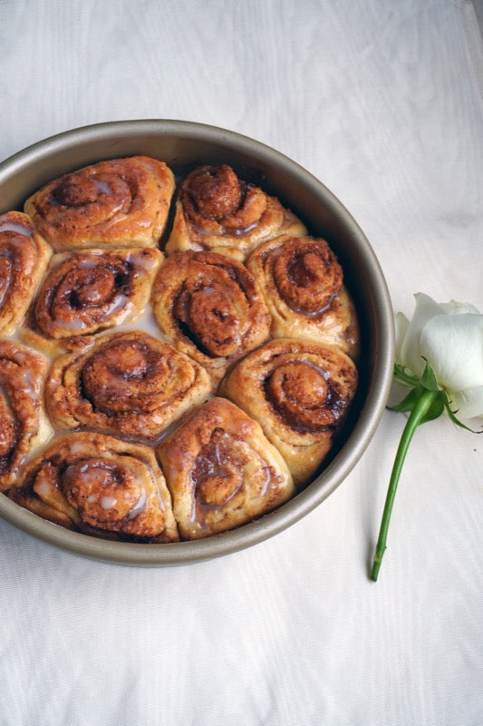 Cinnamon Rolls with Yeast