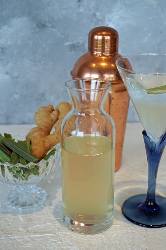 Lemongrass Vodka Martini
