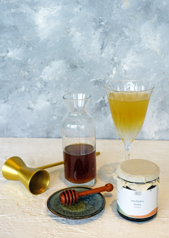 Bees Knees + Honey Syrup