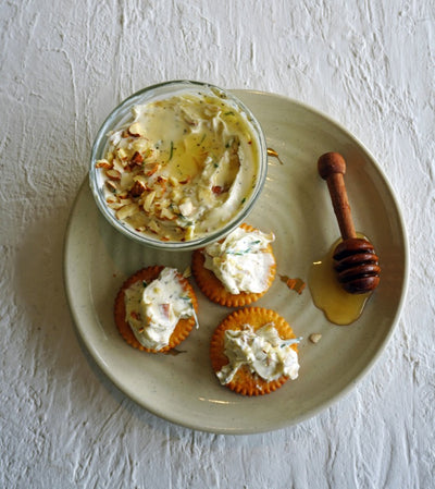 Honey Rosemary + Almond Cream Cheese