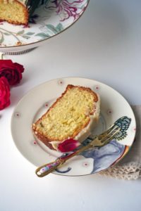 Rose + Saffron Cake