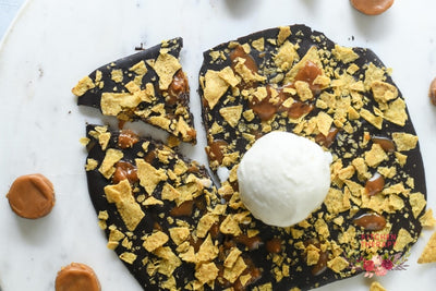 Chocolate Caramel Sea Salt + Pepper Bark