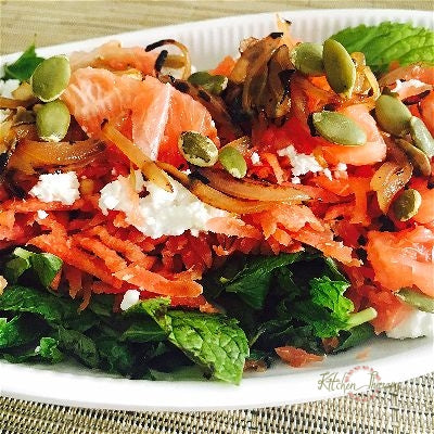 Carrot + Grapefruit Salad