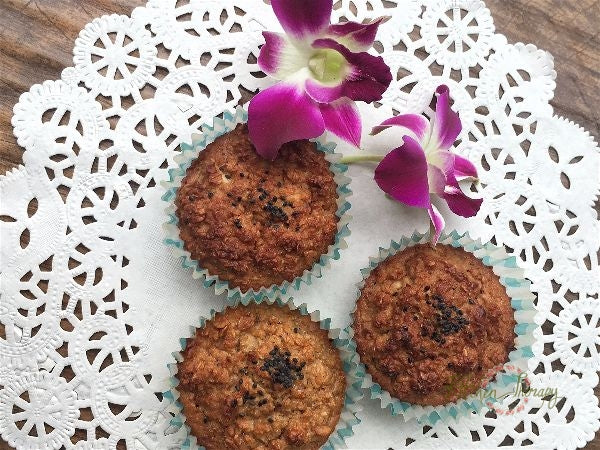 Healthy Oat Muffins