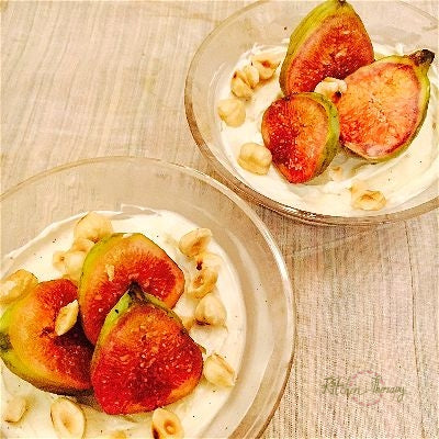 Christmas Spiced Mascarpone with Figs