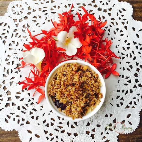 Spiced Pear Oat Crumble