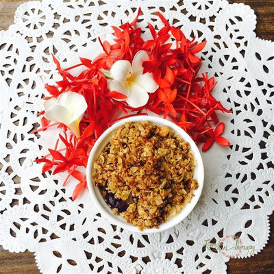 Spiced Pear Oat Crumble