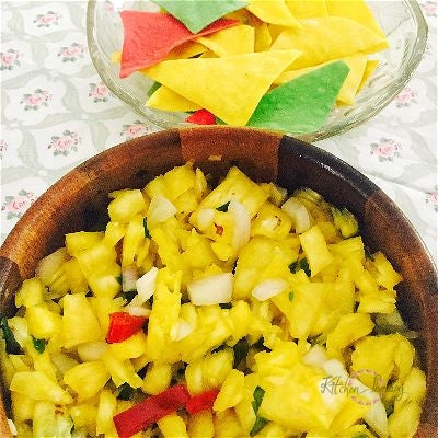 Grilled Pineapple Salsa