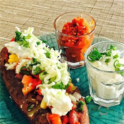 Loaded Sweet Potato