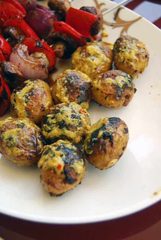 BBQ: Mustard Potatoes