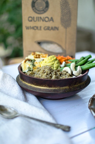 Indian Quinoa Buddha Bowl