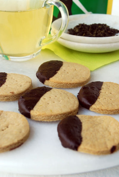 Orange + Tulsi Tea Biscuits