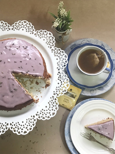Earl Grey + Lavender Cake