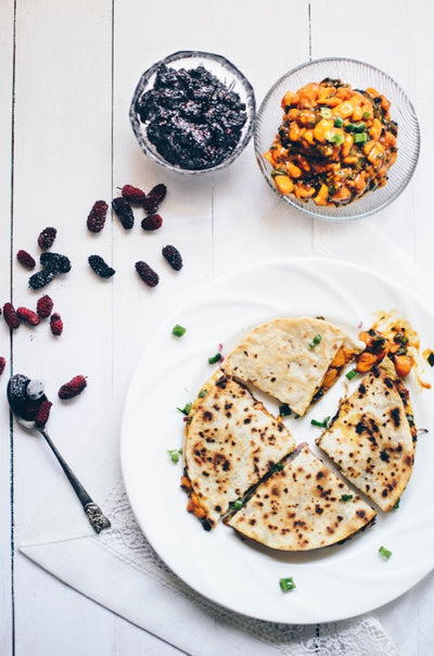 Mango + Mulberry Quesadilla