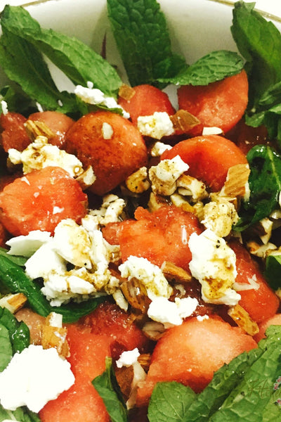 Watermelon + Mint Salad