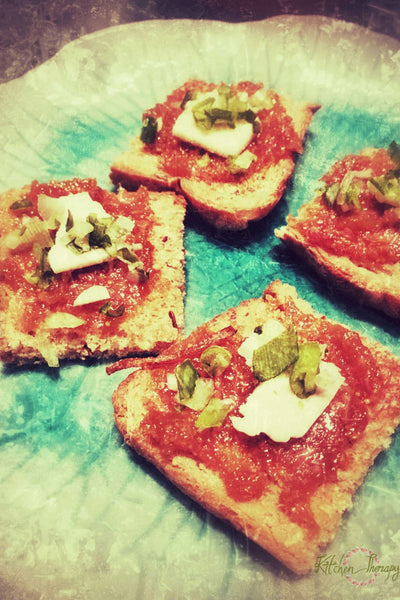 Fig + Goat Cheese Bruschetta