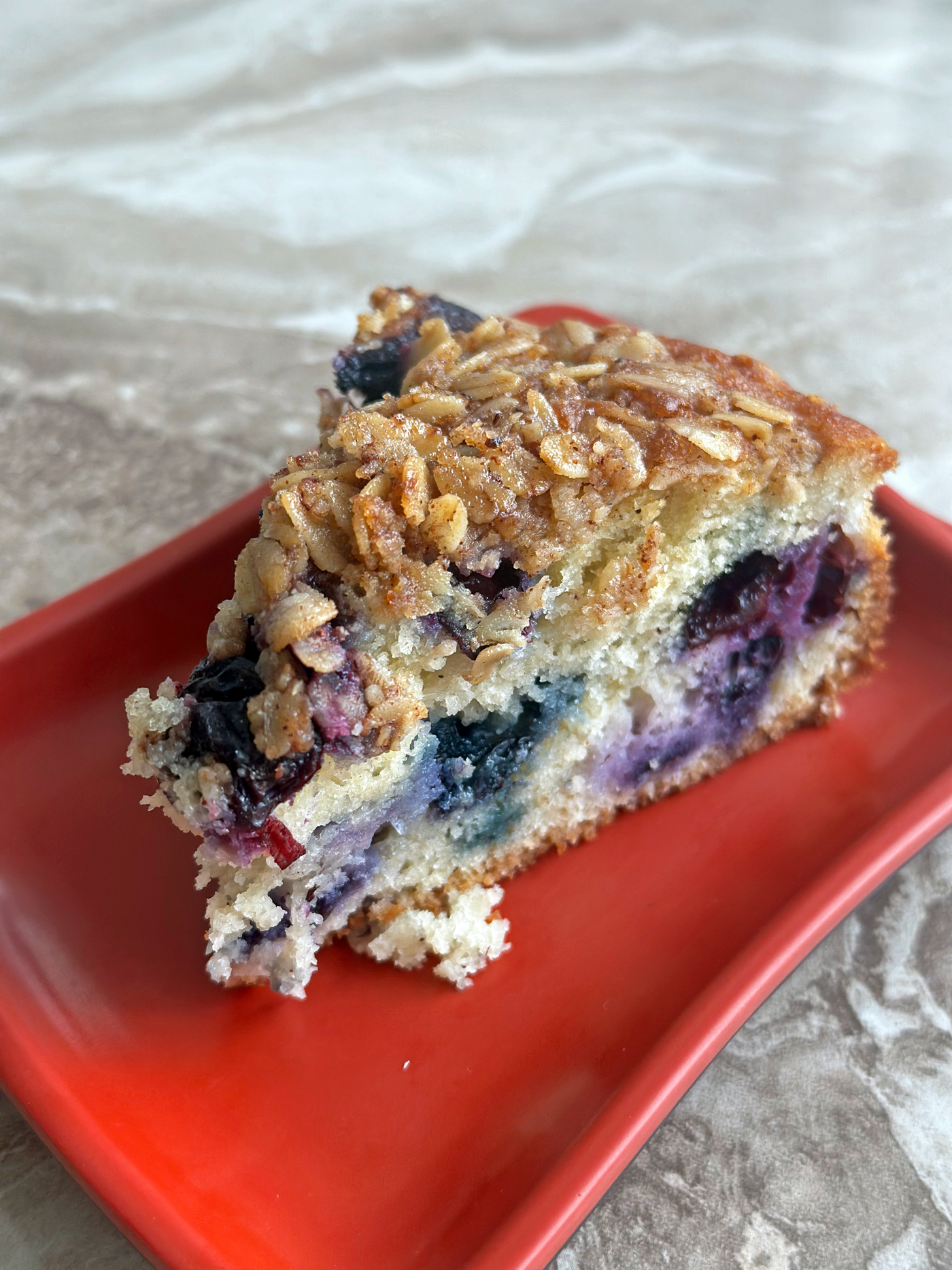 Blueberry Streusel Cake