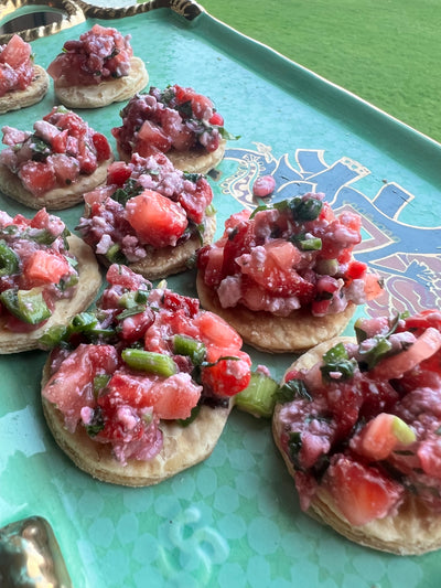 Strawberry Pomegranate Chili Salsa
