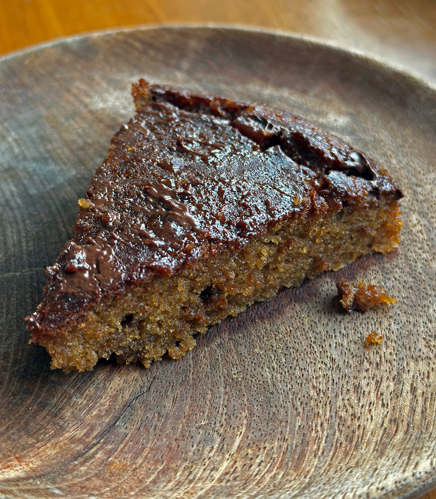 Ginger Marmalade cake (whole wheat flour)
