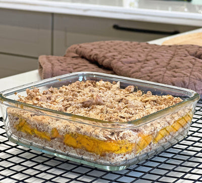 Mango Cardamom Crumble Bar