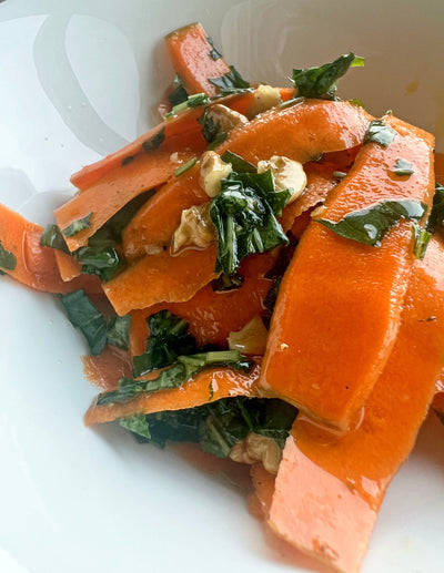 Carrot Salad w Red Wine Vinegar