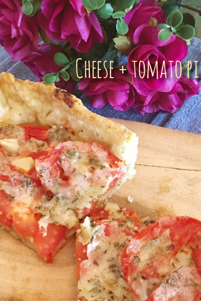 Cheese + Tomato Pie