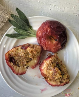 SAGE + GRUYERE BAKED APPLE
