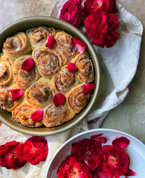 Rose + Cardamom Rolls