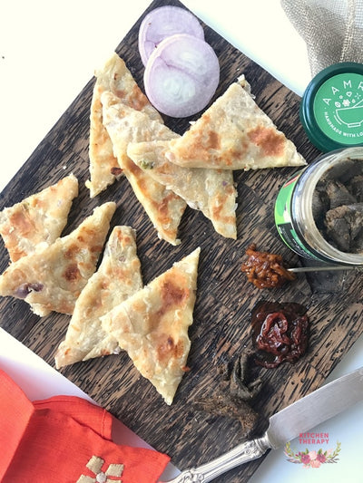 Cheese Chilly Paratha