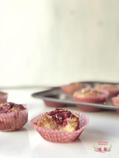 Raspberry Streusel Muffins