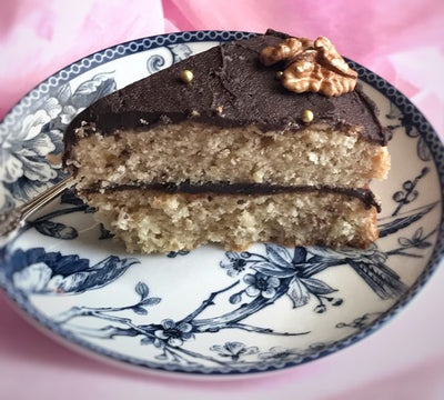 Walnut Espresso Cake