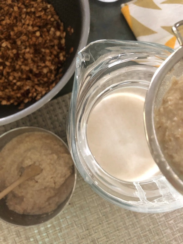 Homemade Oat Milk {vegan}