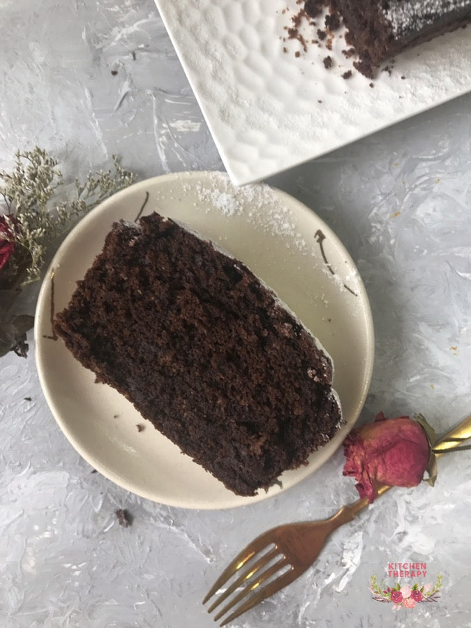 Eggless Chocolate Cake
