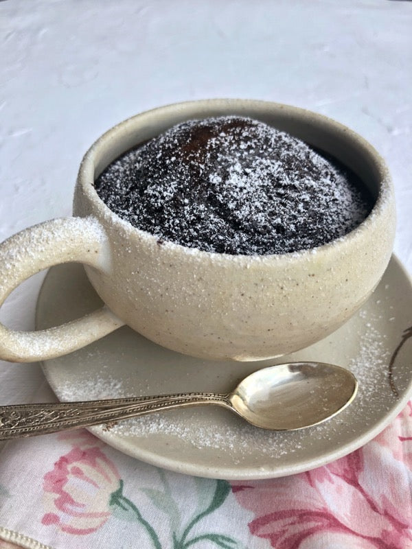 Semolina Chocolate Mug Dessert {vegan}