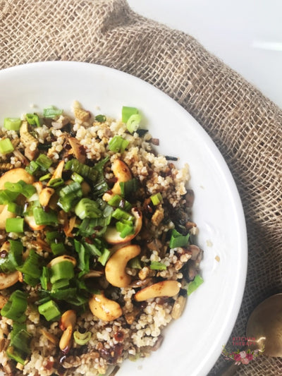 Asian Bulgur Wheat Salad