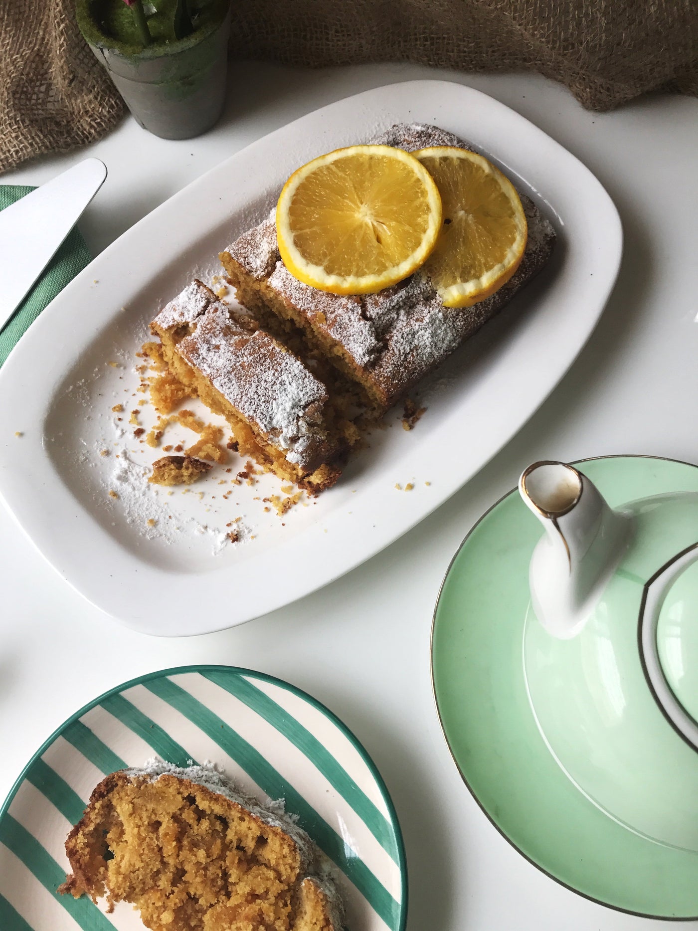 Apricot Orange Breakfast Cake