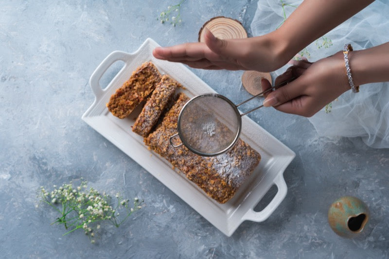 Carrot Ginger Vegan Loaf