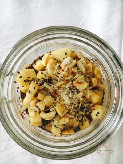 Apple Pie Overnight Oats