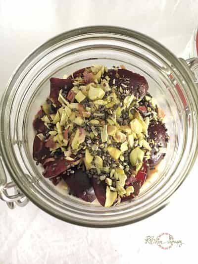 Cherry Pie Overnight Oats