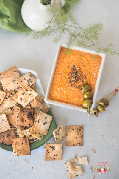 Roasted Bell Pepper Dip
