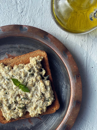 Paneer Toast with Ras El Hanout