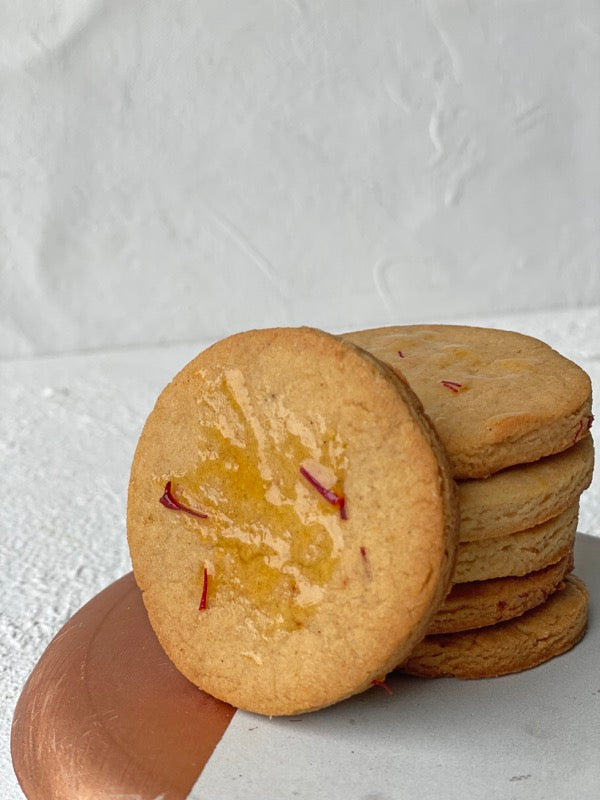 Saffron Honey Cookies