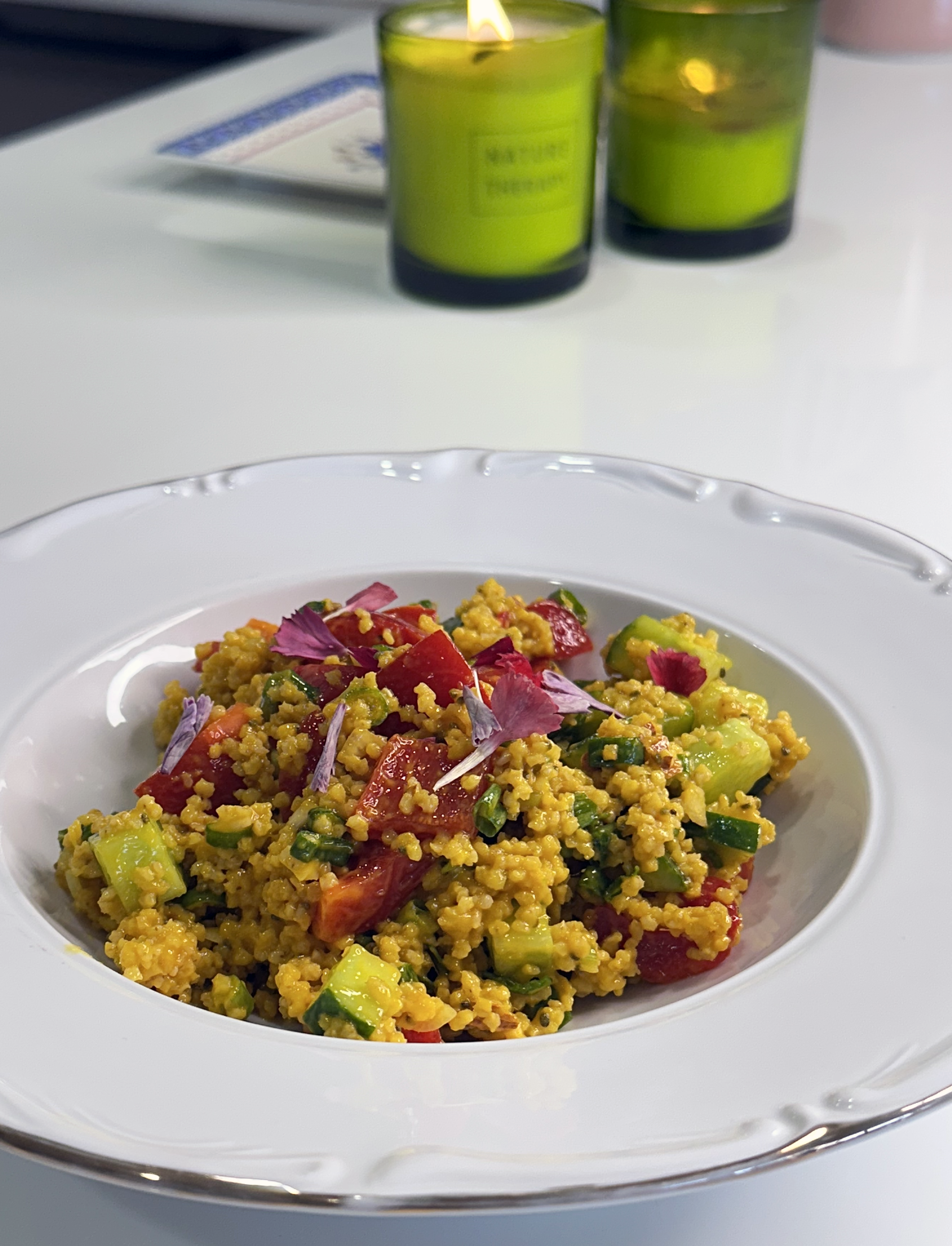 Mango Chili Millet Salad