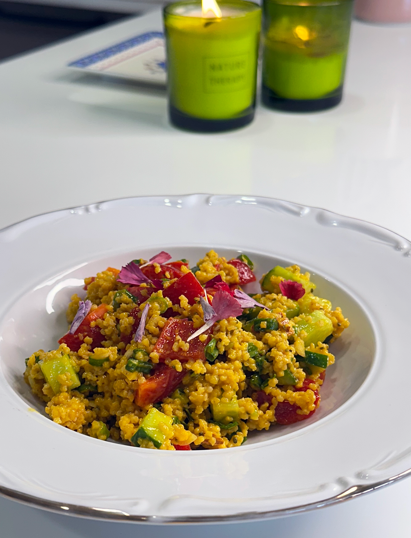 Mango Chili Millet Salad