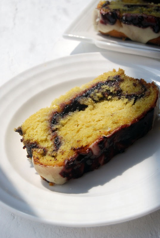 Blueberry + Green Tea Loaf